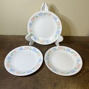 Corelle Corning Friendship Bread and Butter Plates Set of 3 - 6.75"